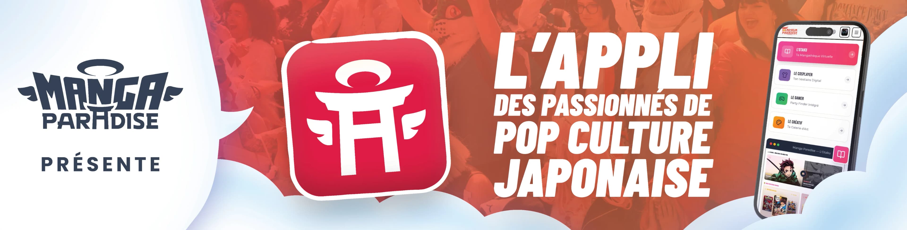 Manga Paradise — L'appli des passionnés de pop culture japonaise